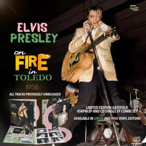 On Fire In Toledo Pink Vinyl EP & CD