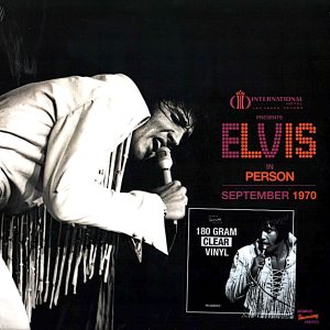 MRS Elvis In Person September 1970 Sealed