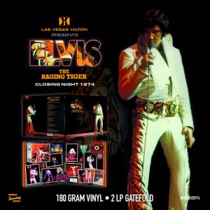 LAS VEGAS – ‘THE RAGING TIGER’ CLOSING NIGHT 1974’ BLACK VINYL
