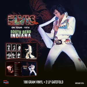 South Bend Indiana On Tour 1974 Black Vinyl
