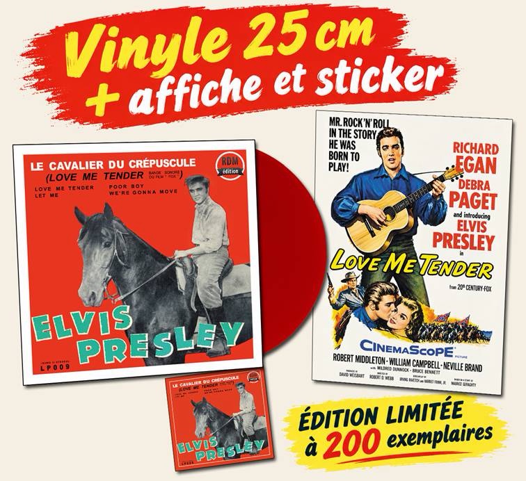ELVIS PRESLEY – LOVE ME TENDER – LIMITED EDITION RED 10” VINYL – MONO / STEREO – ONLY 200 COPIES WORLDWIDE!
PRE-ORDER NOW – RELEASE DATE: 20TH NOVEMBER 2026